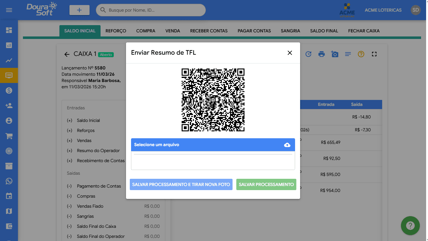 Lotéricas 4 Régua de Cobrança