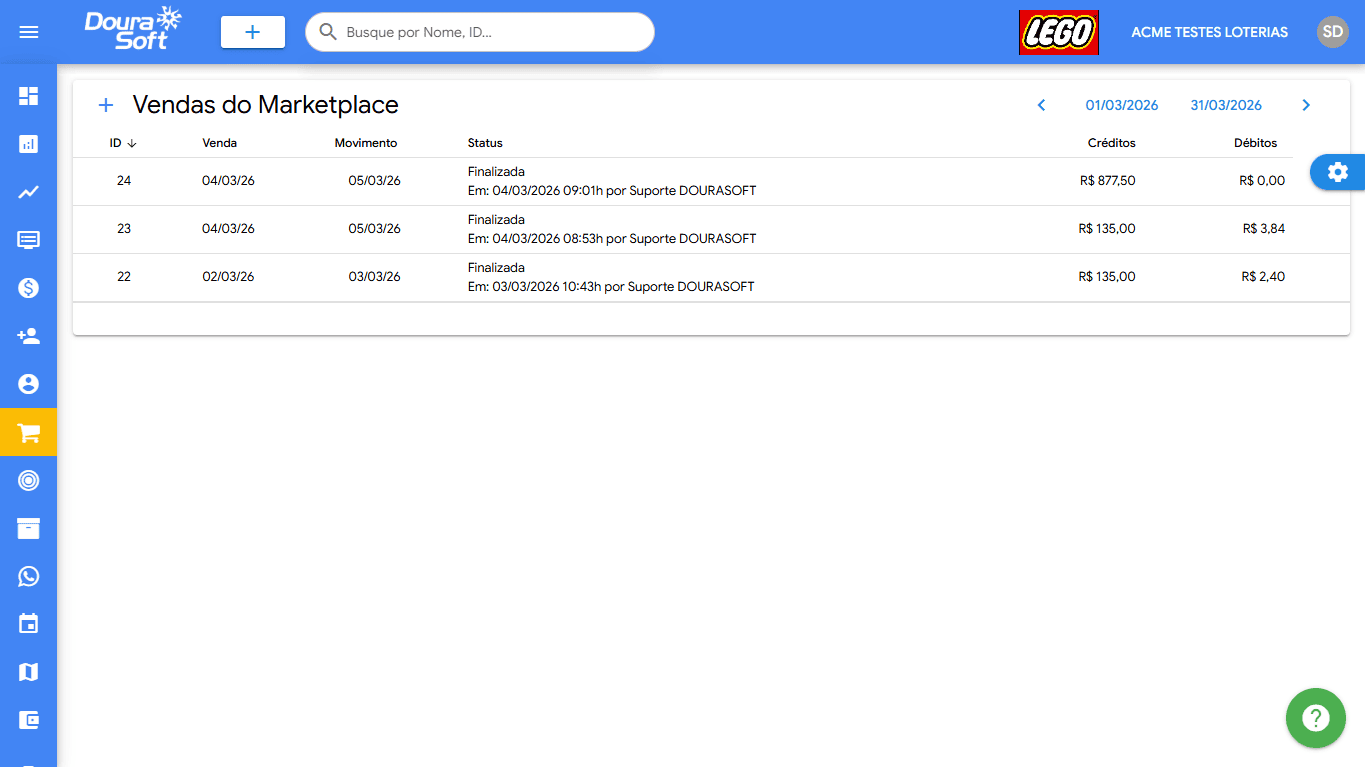 Lotéricas 8 Fluxo de Caixa